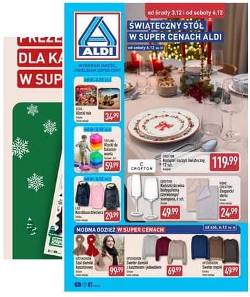Aldi - Artykuły przemysłowe i tekstylia 2025-12-03 – 2025-12-06