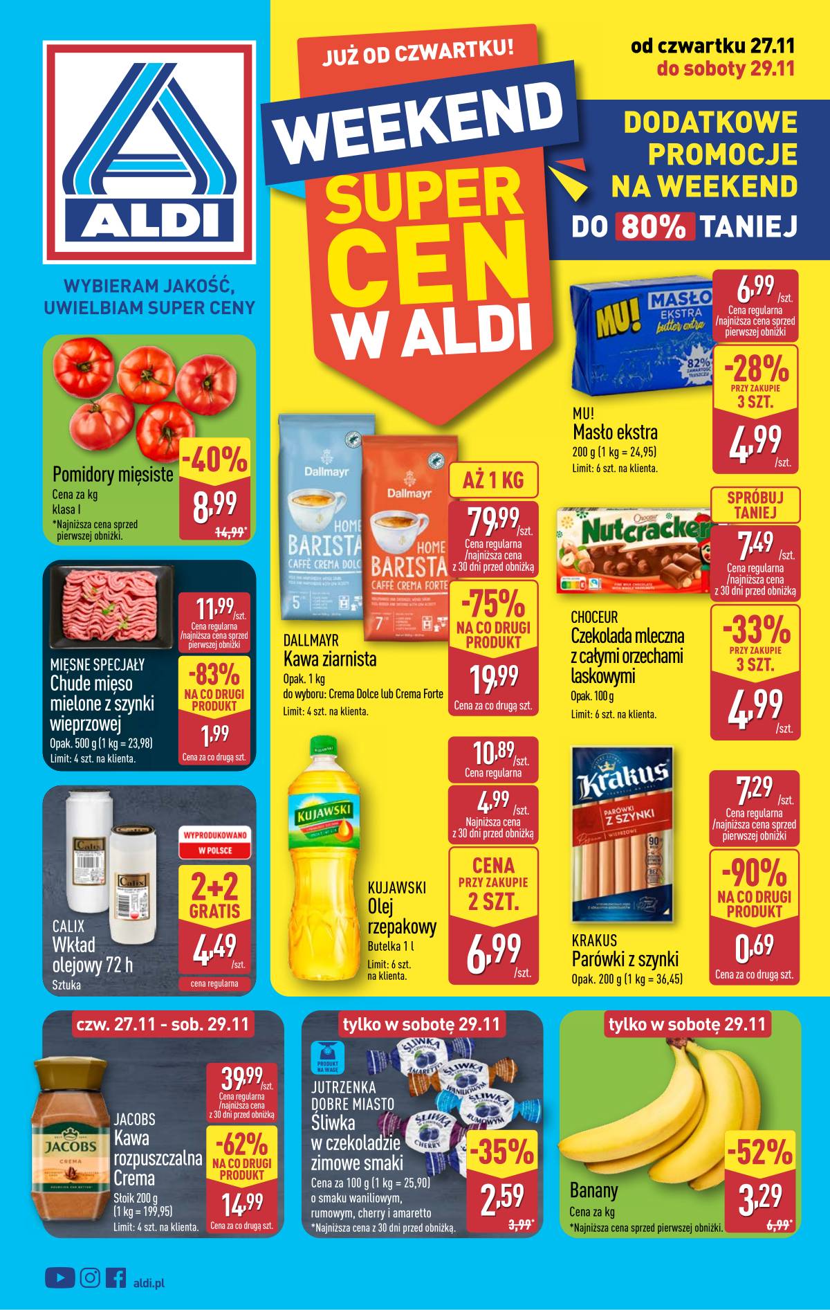 Aldi - Okazje weekendowe 1 puslapis