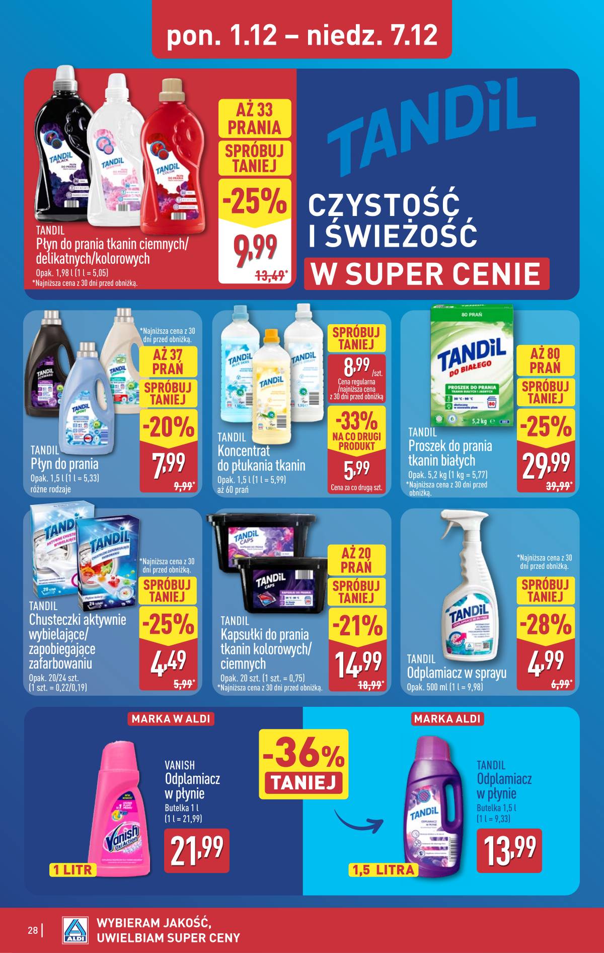 Aldi - Pełna oferta 28 puslapis