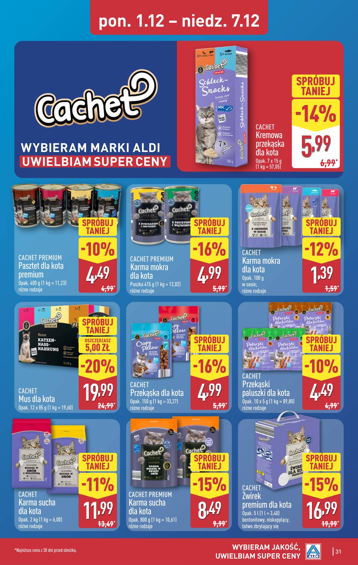 Aldi - Pełna oferta 31 puslapis