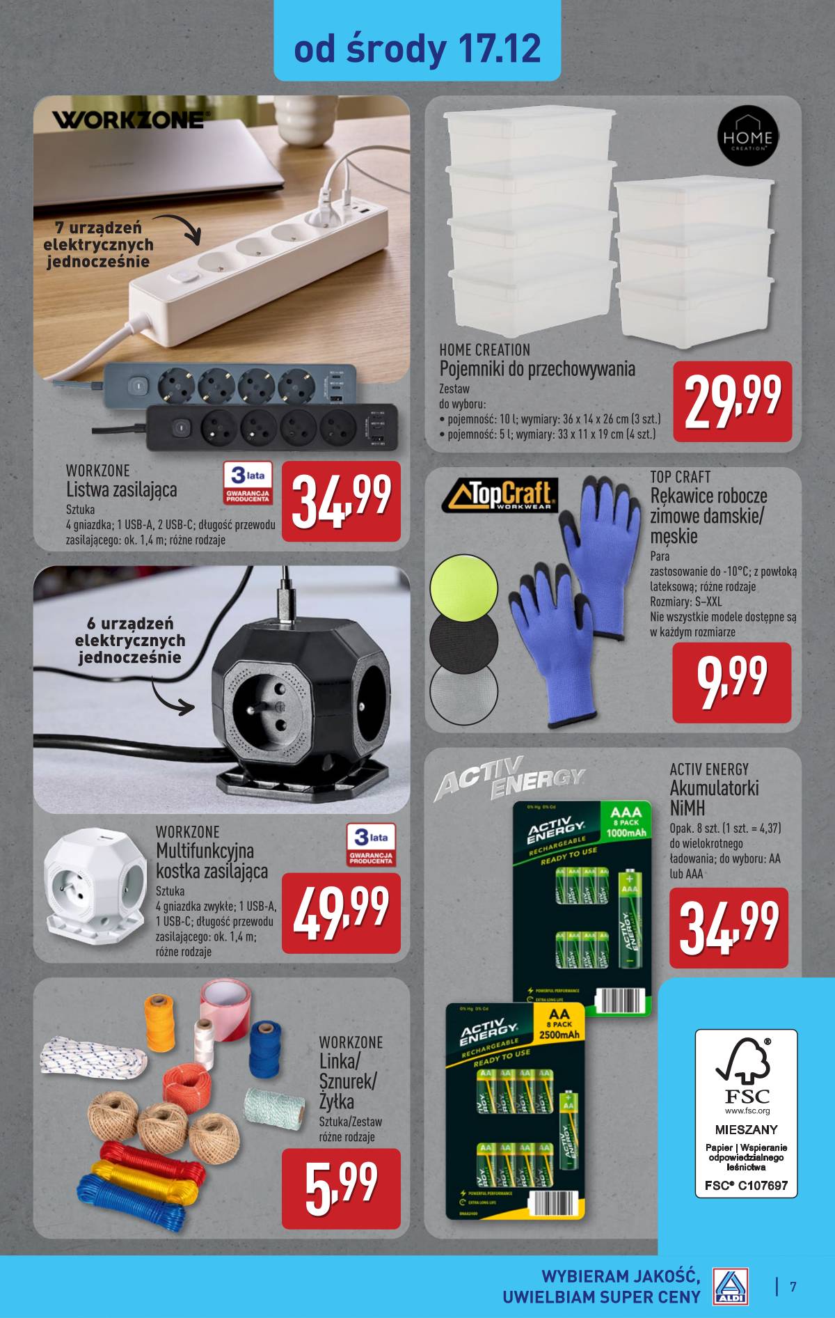 Aldi - Artykuły przemysłowe i tekstylia 7 puslapis