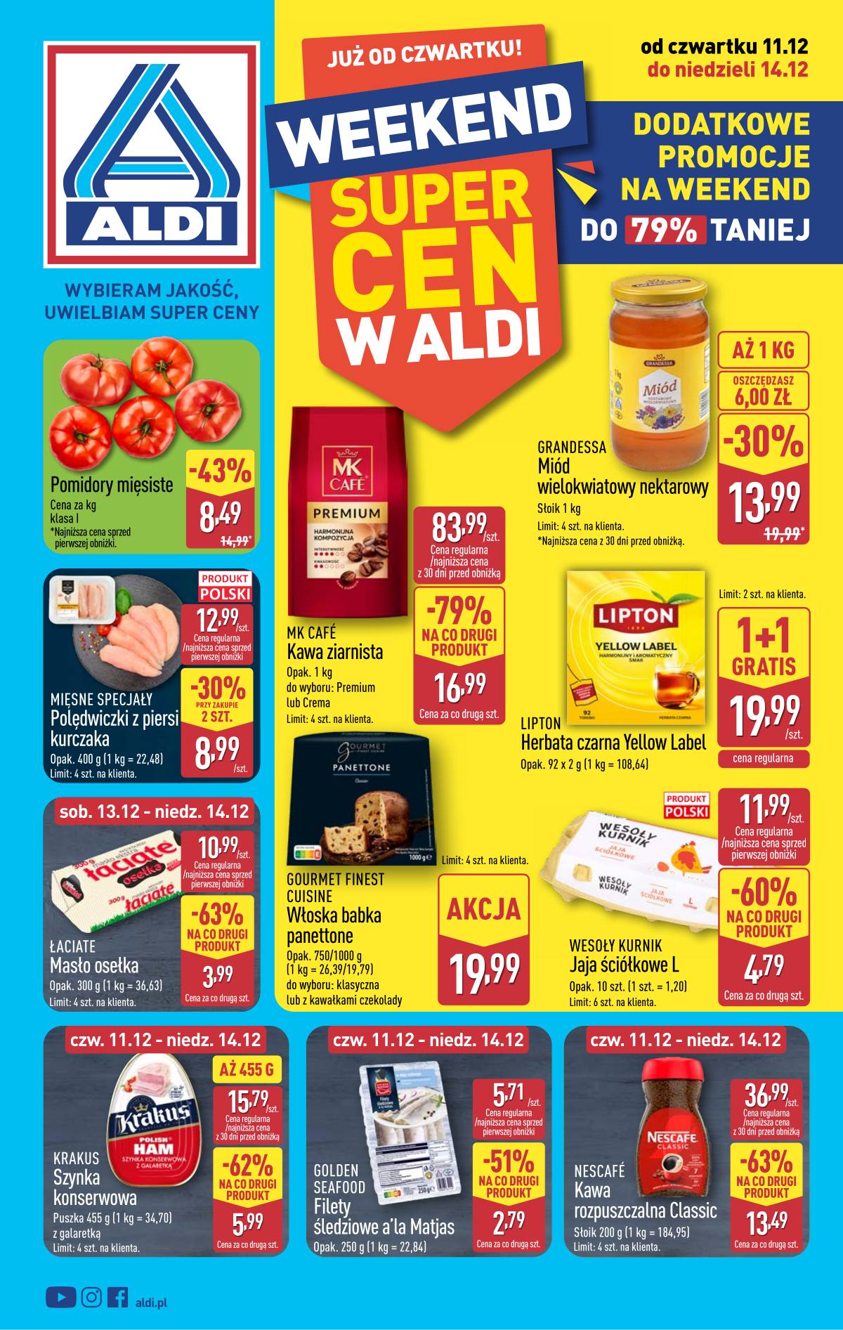 Aldi - Okazje weekendowe 1 puslapis