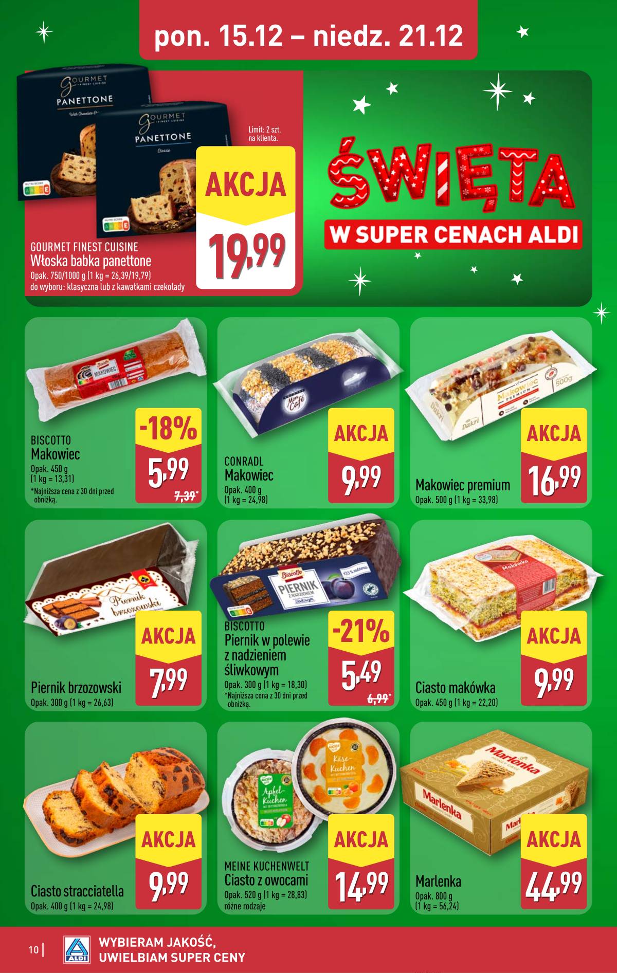 Aldi - Oferta weekendowa 10 puslapis