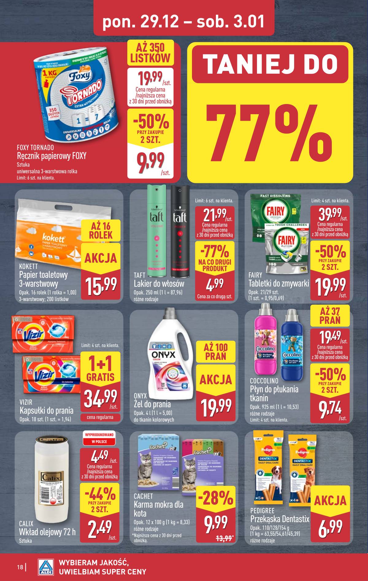 Aldi - Pełna oferta 18 puslapis