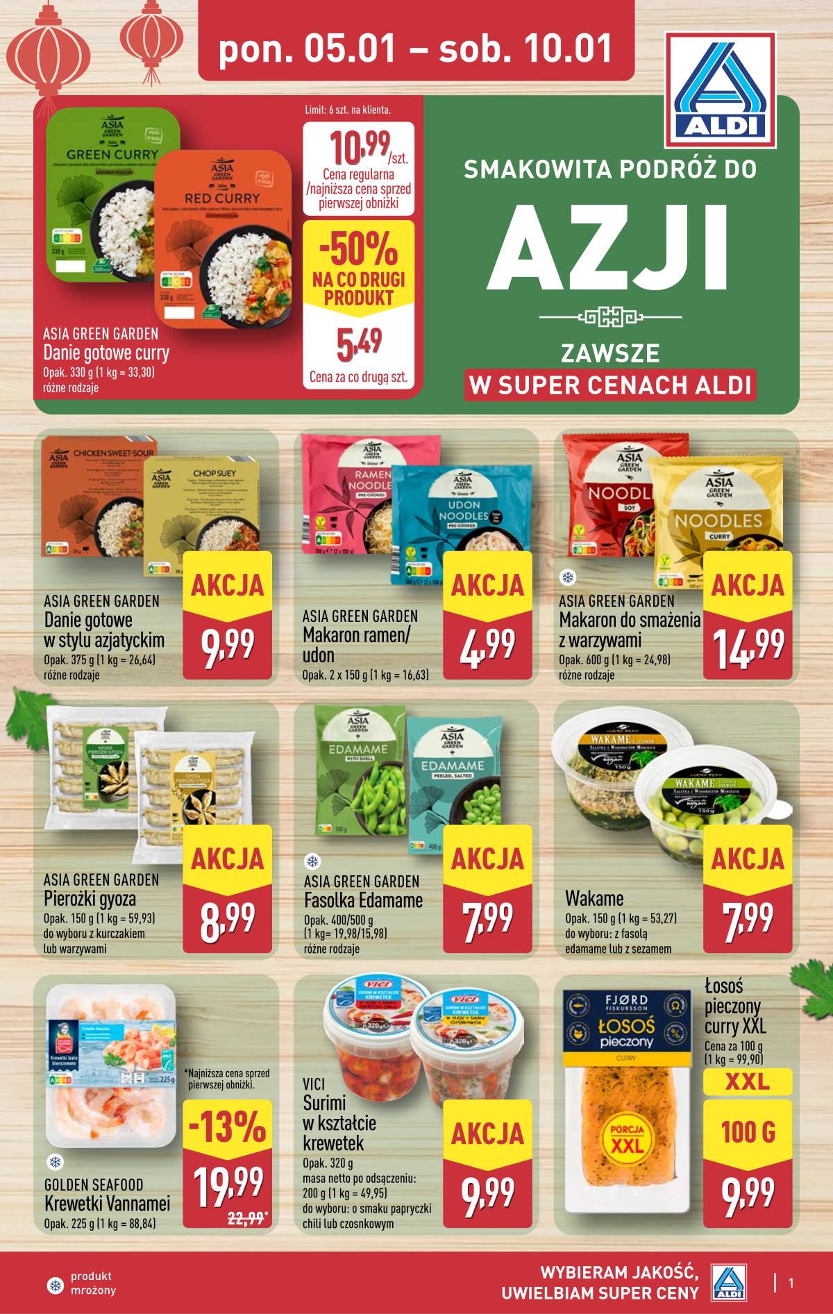 Aldi - Tydzień Azjatycki 1 puslapis