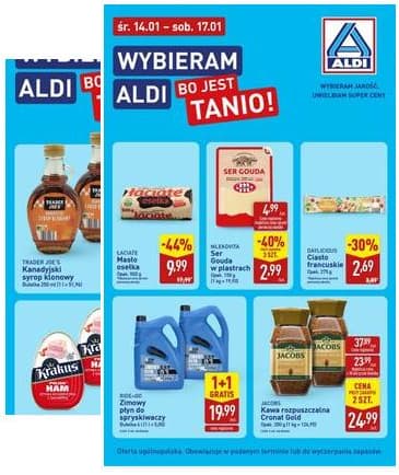 Aldi - Wybieram ALDI bo jest tanio! 2026-01-14 – 2026-01-17