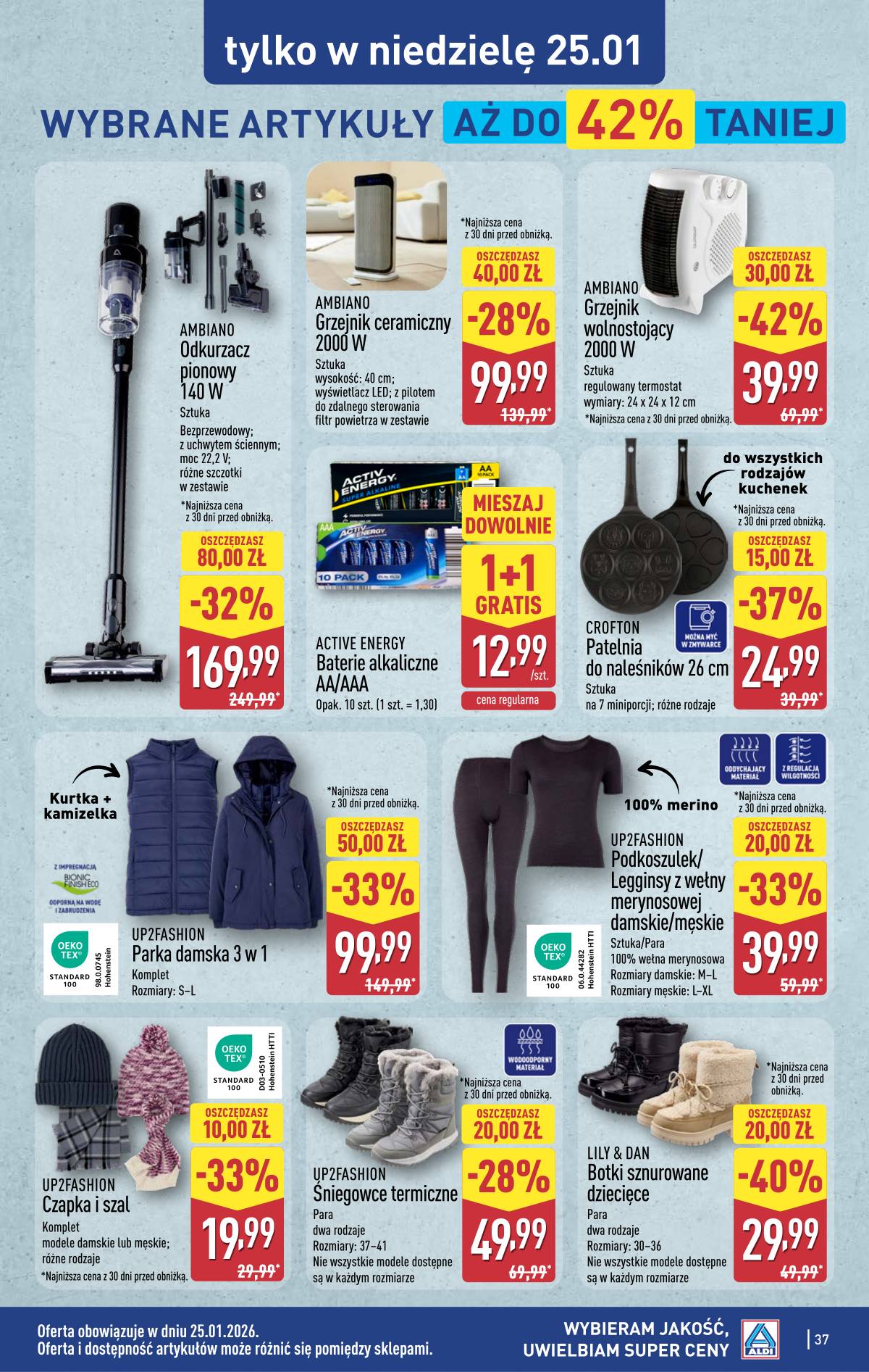 Aldi - Pełna oferta 37 puslapis