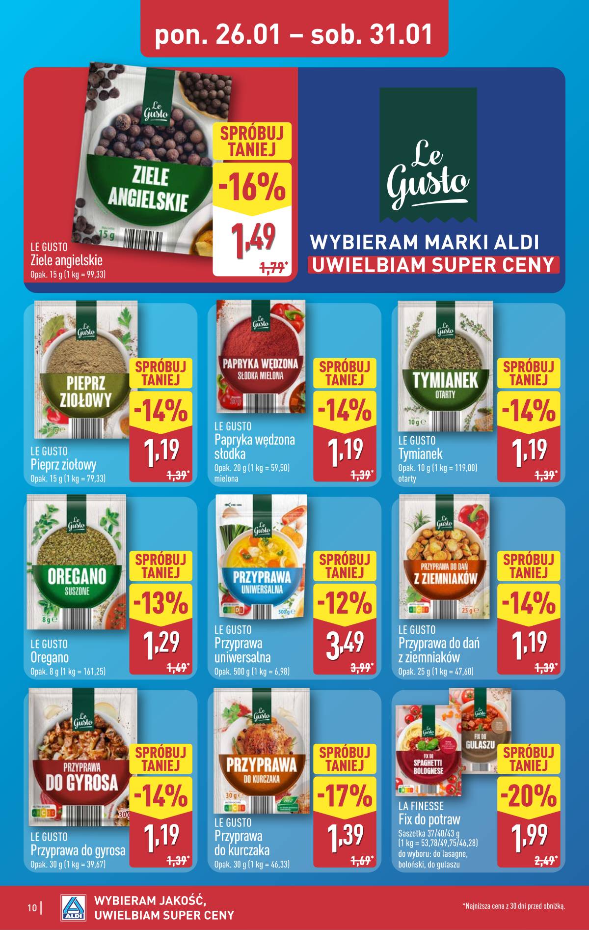 Aldi - Pełna oferta 10 puslapis