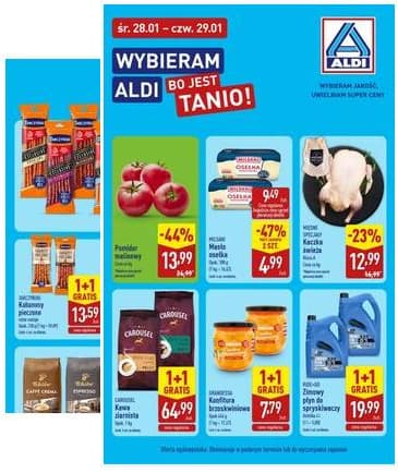 Aldi - Środa - Czwartek 2026-01-28 – 2026-01-29