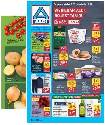 Aldi - Pełna oferta 2026-02-09 – 2026-02-14