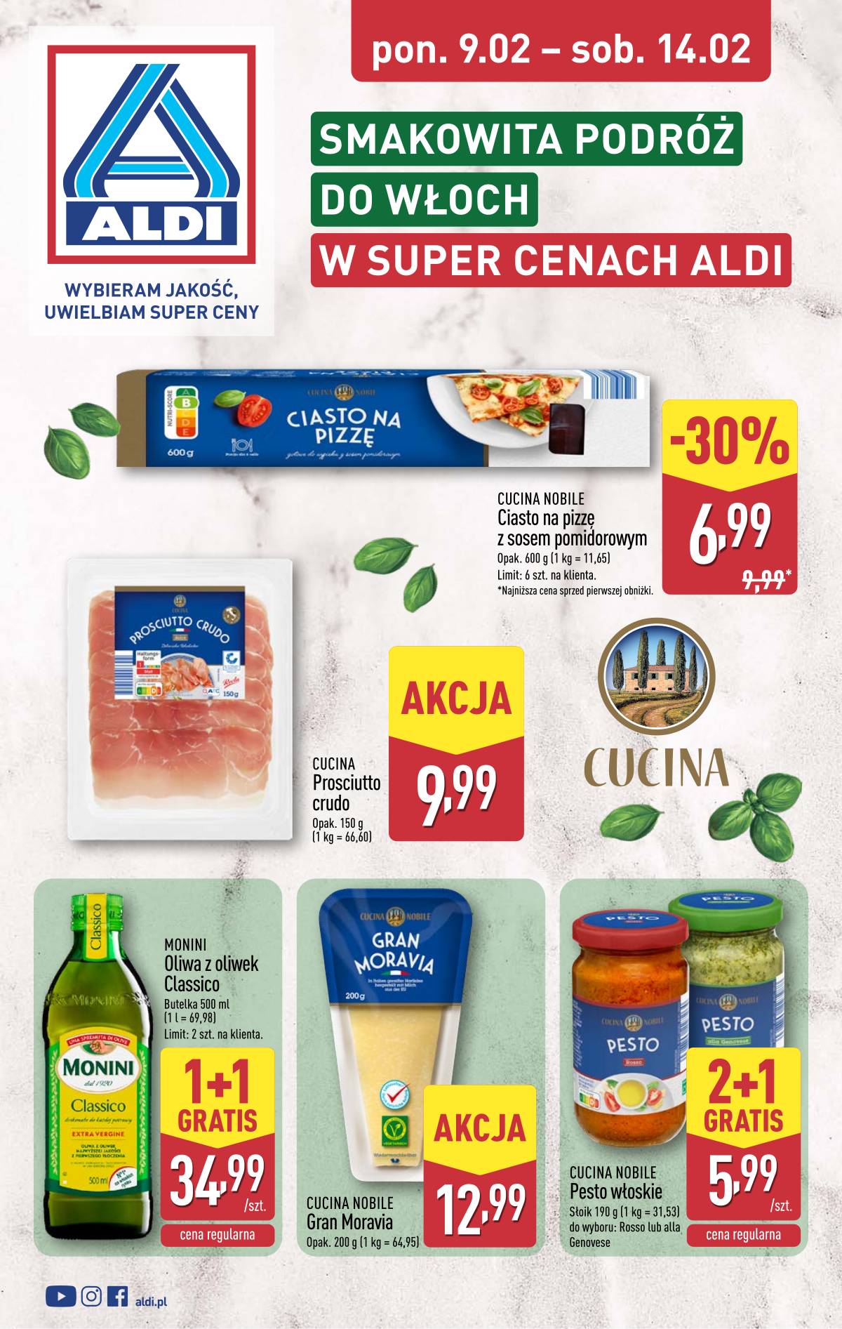 Aldi - Smakowita podróż do Włoch 1 puslapis