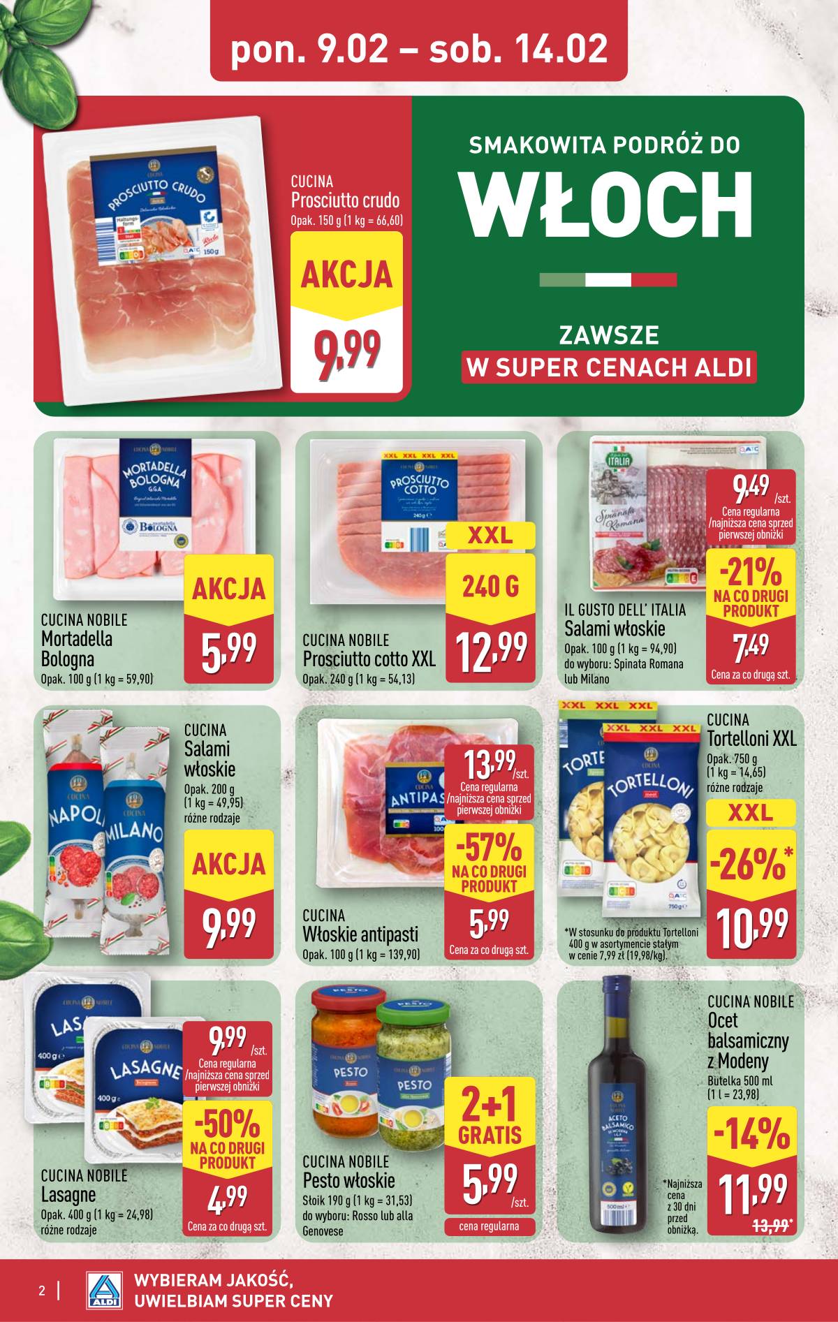 Aldi - Smakowita podróż do Włoch 2 puslapis