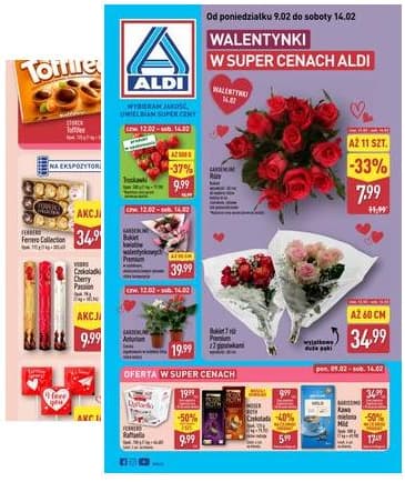 Aldi - Oferta na walentynki 2026-02-09 – 2026-02-14
