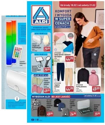 Aldi - Artykuły przemysłowe i tekstylia 2026-02-18 – 2026-02-21
