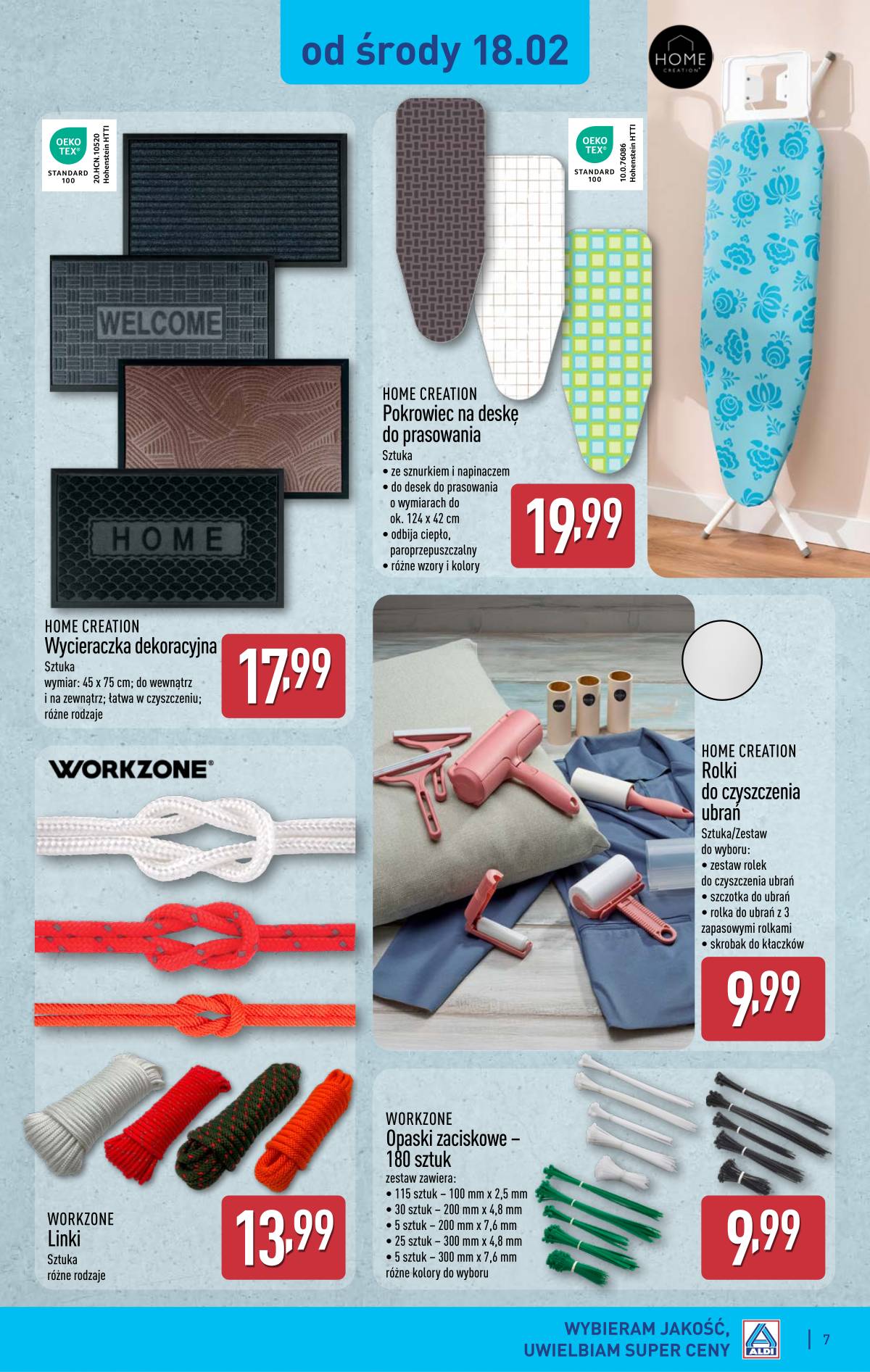 Aldi - Artykuły przemysłowe i tekstylia 7 puslapis