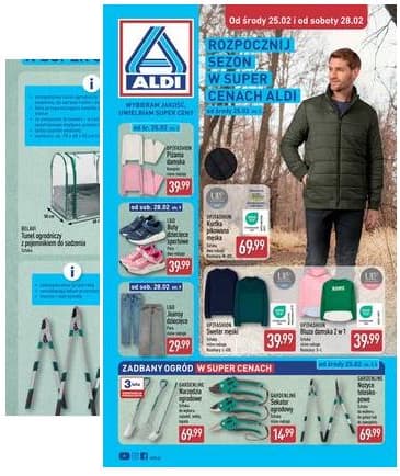 Aldi - Artykuły przemysłowe i tekstylia 2026-02-25 – 2026-02-28