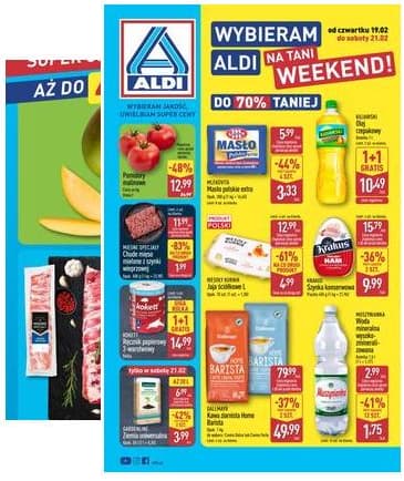 Aldi - Oferta weekendowa 2026-02-19 – 2026-02-21
