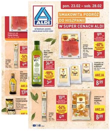 Aldi - Smakowita podróż do Hiszpanii 2026-02-23 – 2026-02-28