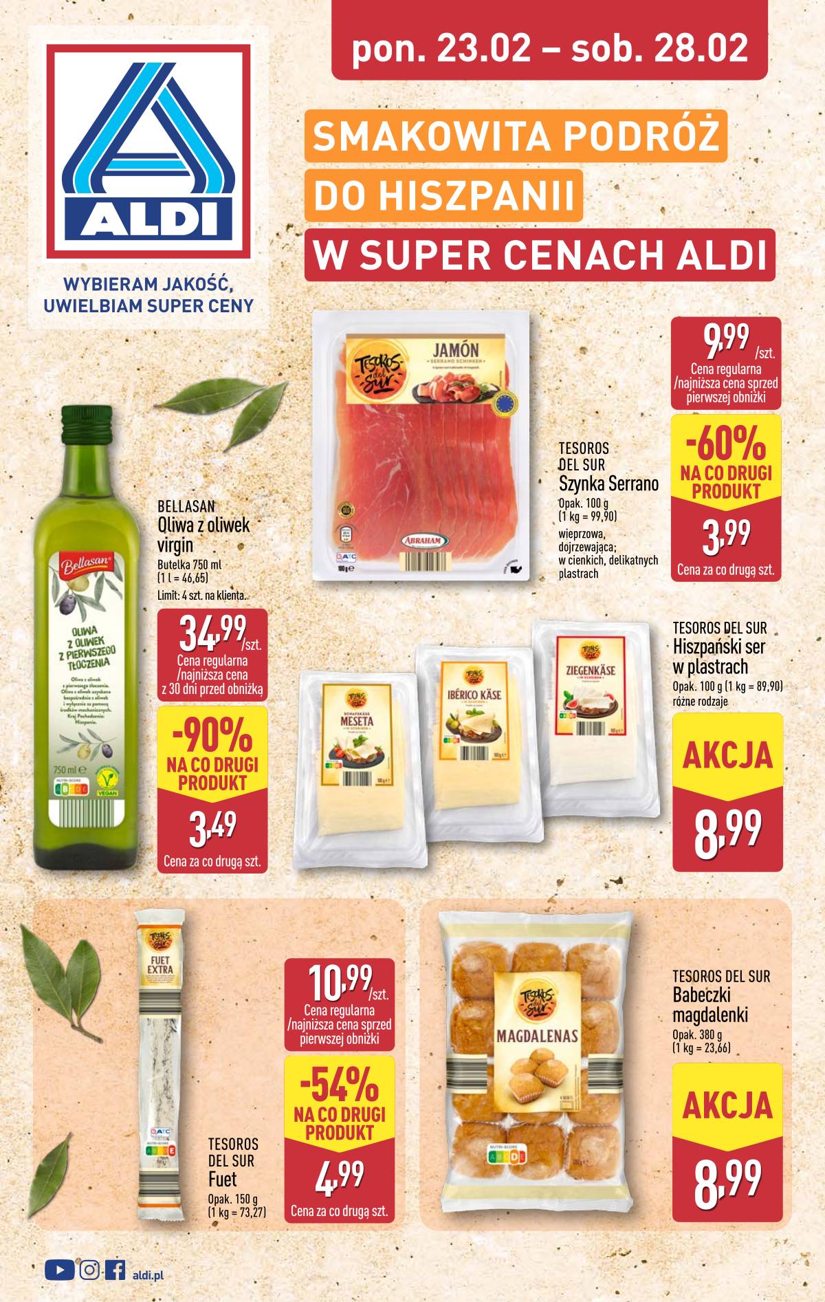 Aldi - Smakowita podróż do Hiszpanii 1 puslapis