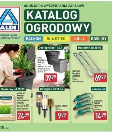 Aldi - Katalog ogrodowy 2026-02-25 – 2026-02-28