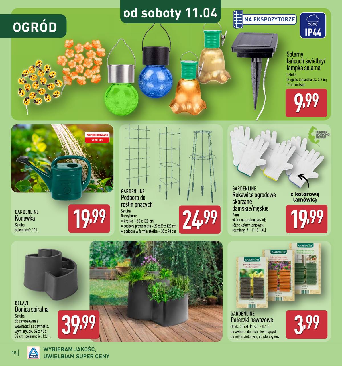 Aldi - Katalog ogrodowy 18 puslapis