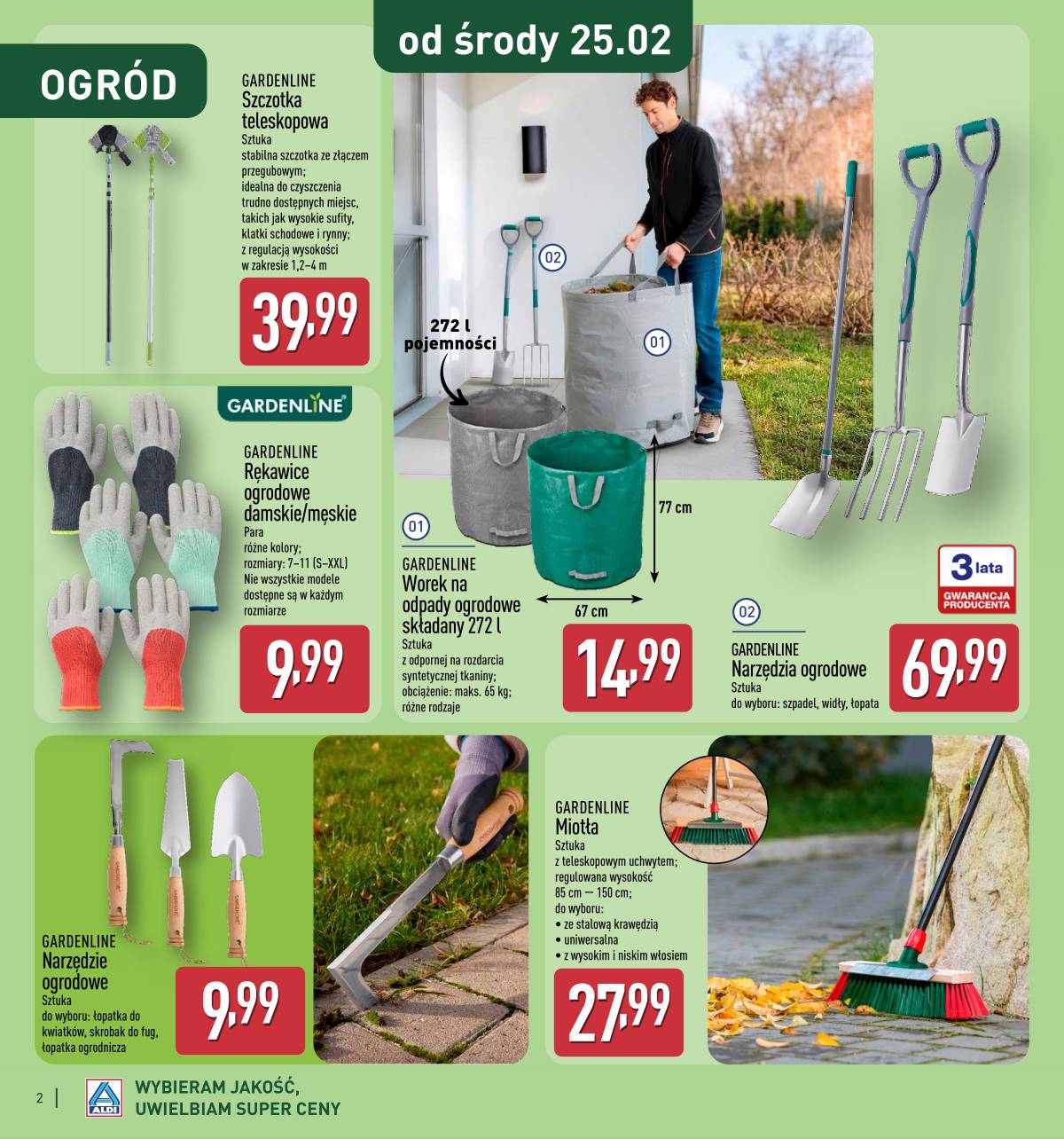 Aldi - Katalog ogrodowy 2 puslapis