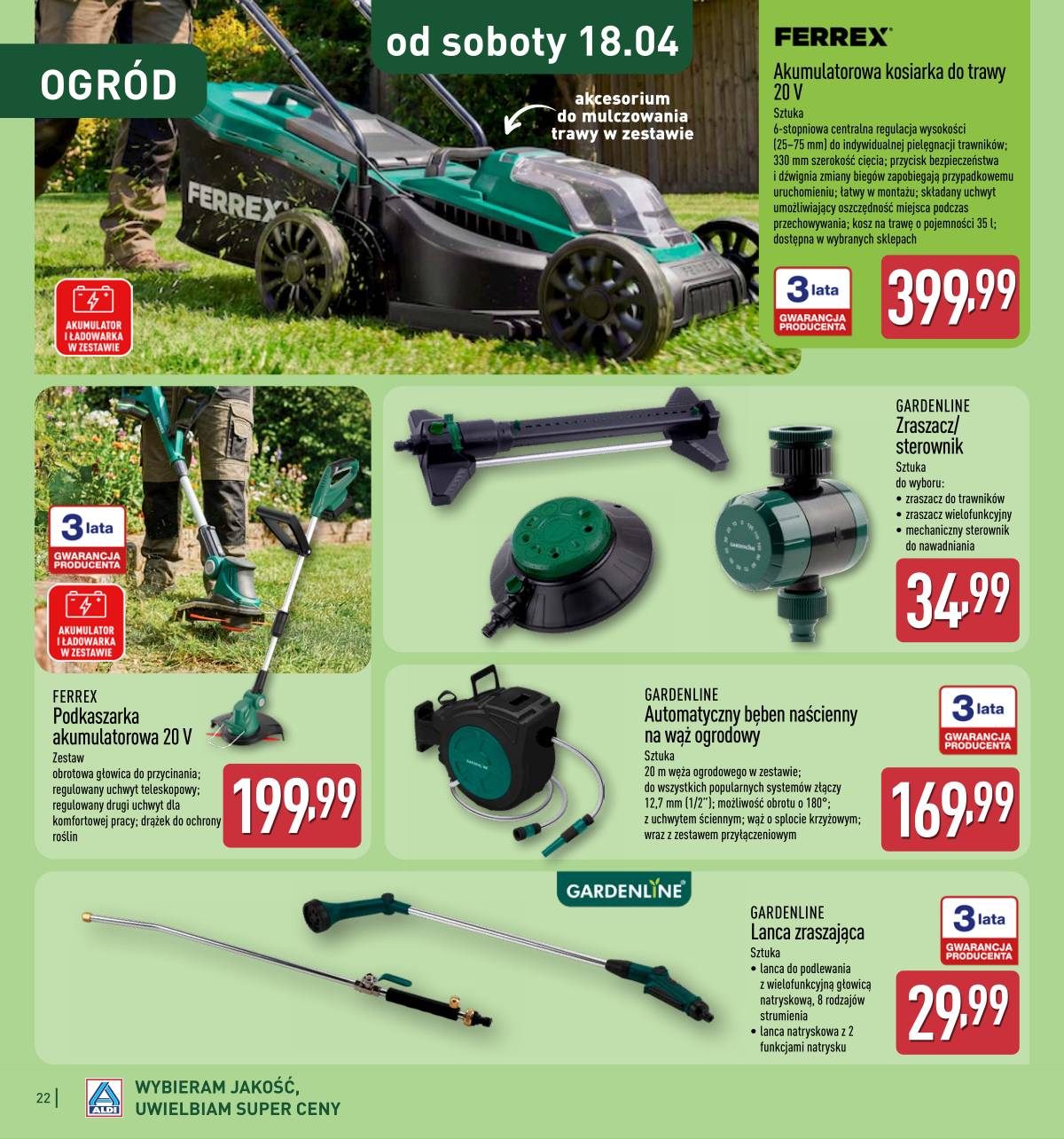 Aldi - Katalog ogrodowy 22 puslapis
