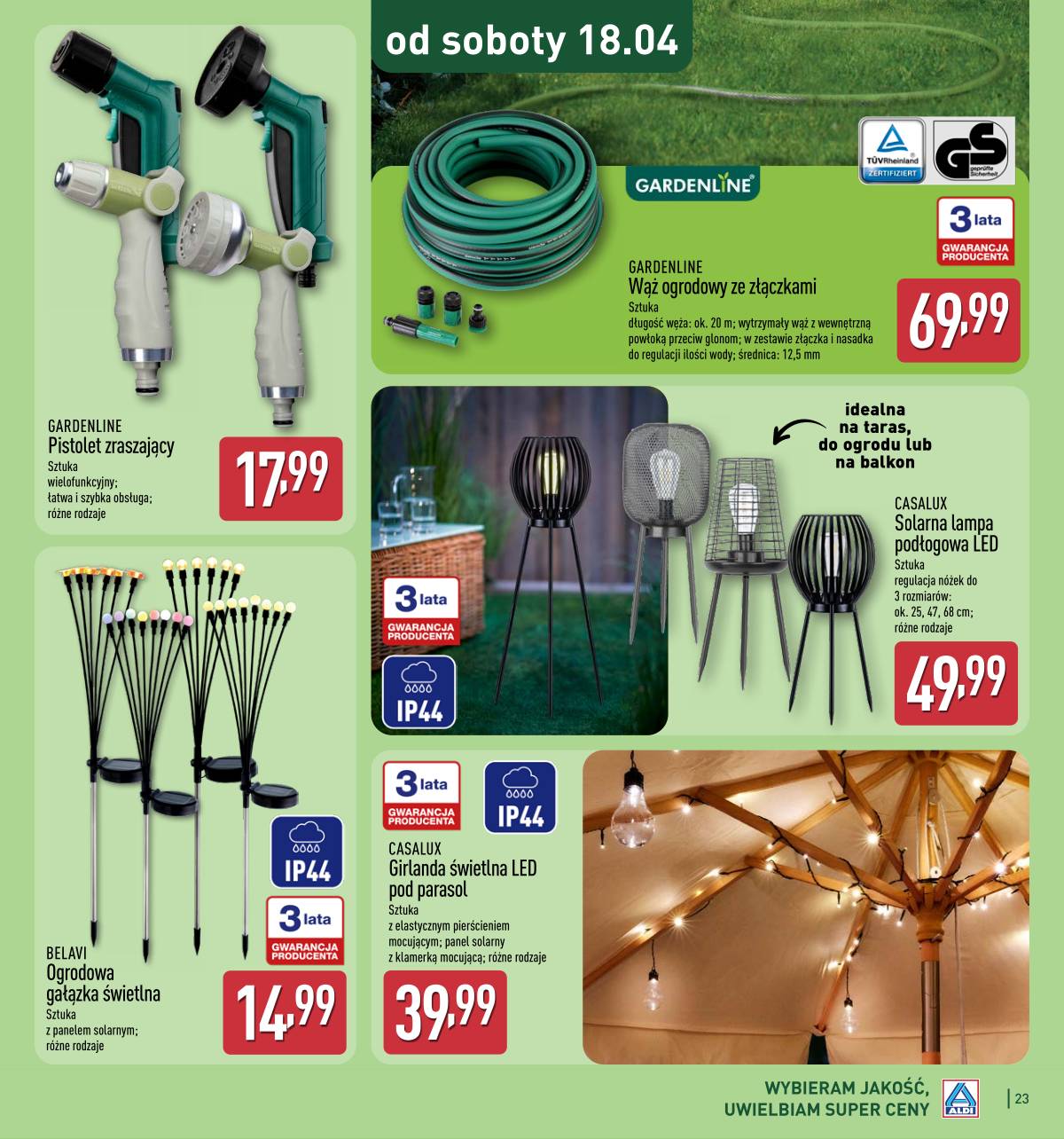Aldi - Katalog ogrodowy 23 puslapis