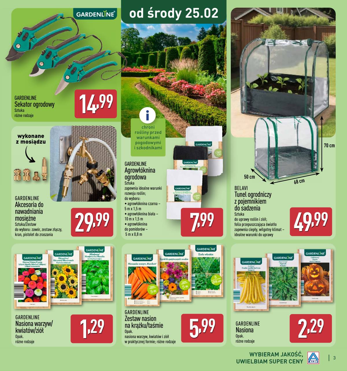 Aldi - Katalog ogrodowy 3 puslapis