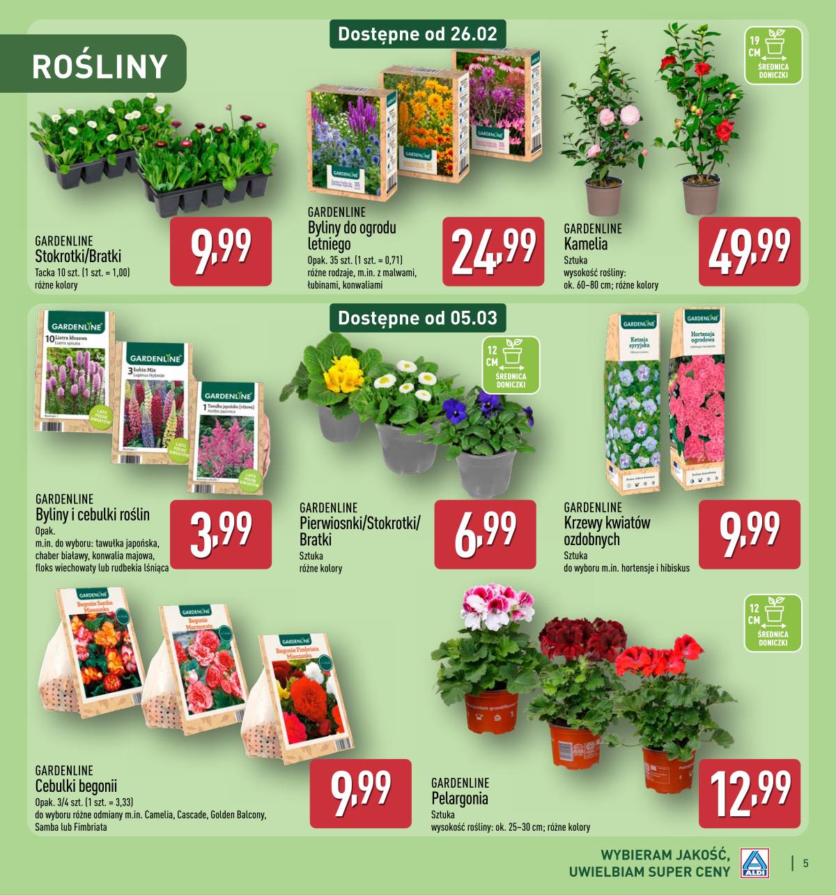 Aldi - Katalog ogrodowy 5 puslapis
