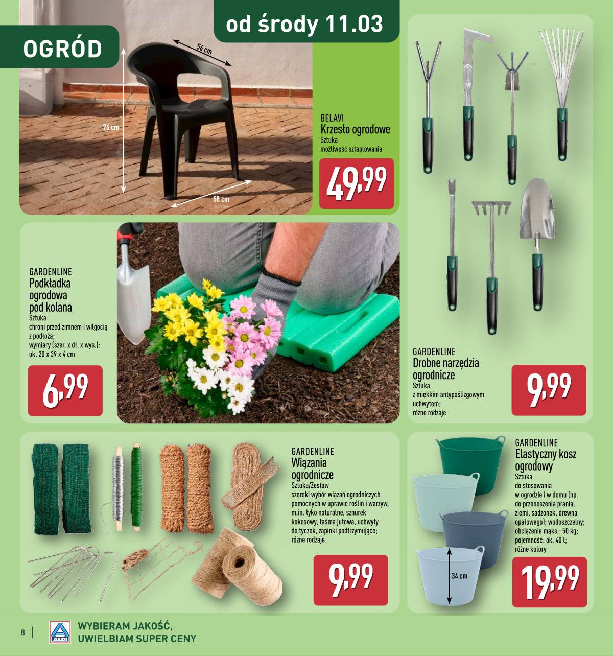 Aldi - Katalog ogrodowy 8 puslapis