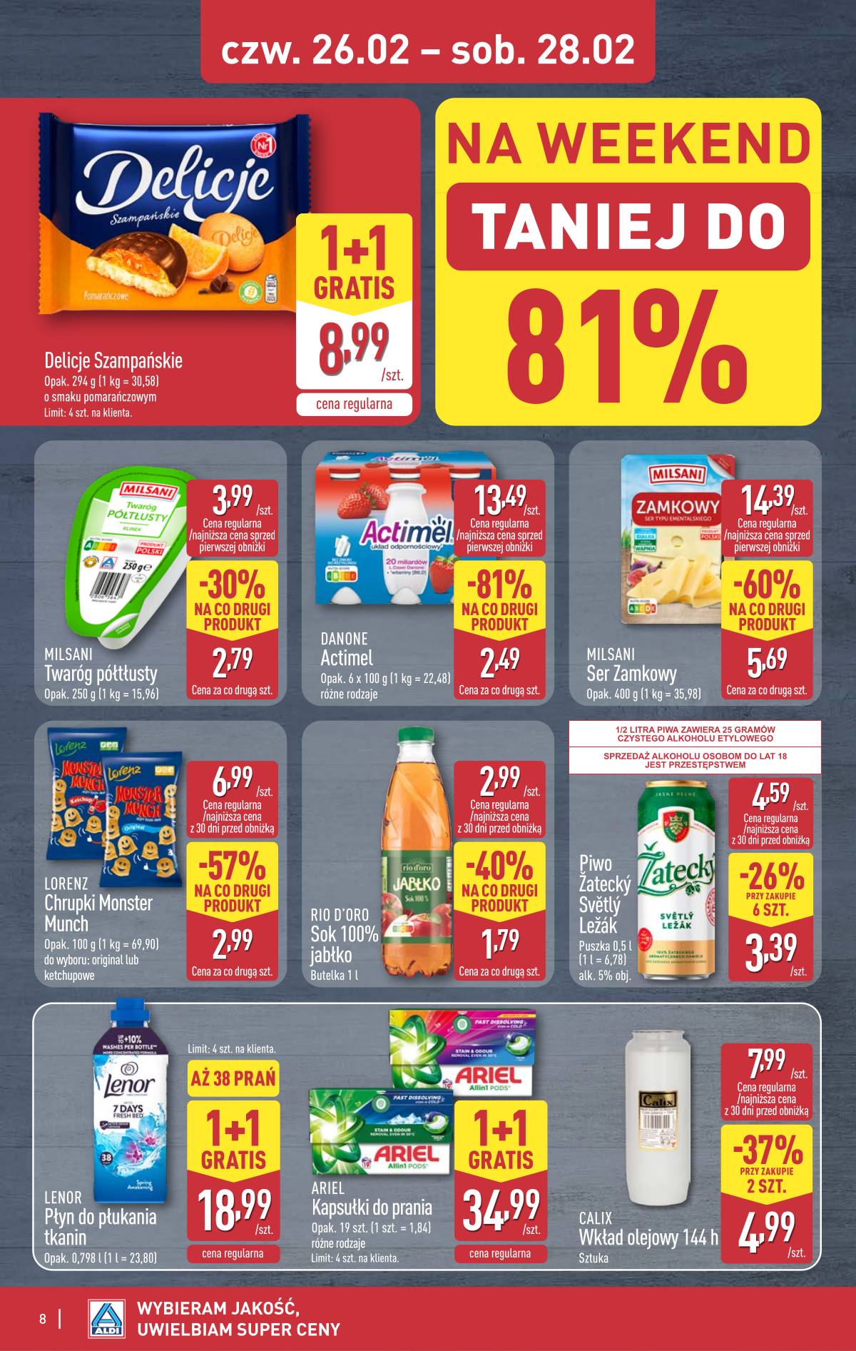 Aldi - Oferta weekendowa 8 puslapis