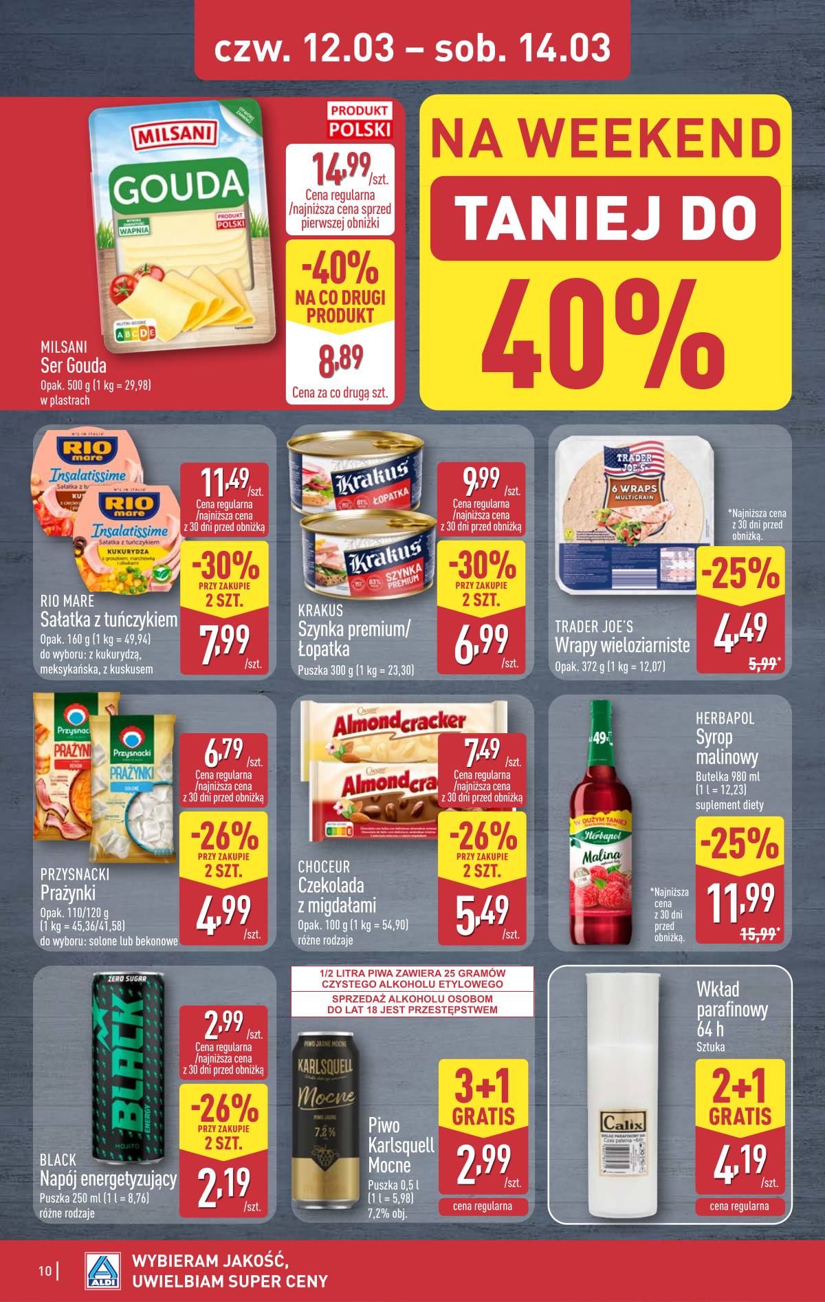Aldi - Oferta weekendowa 10 puslapis