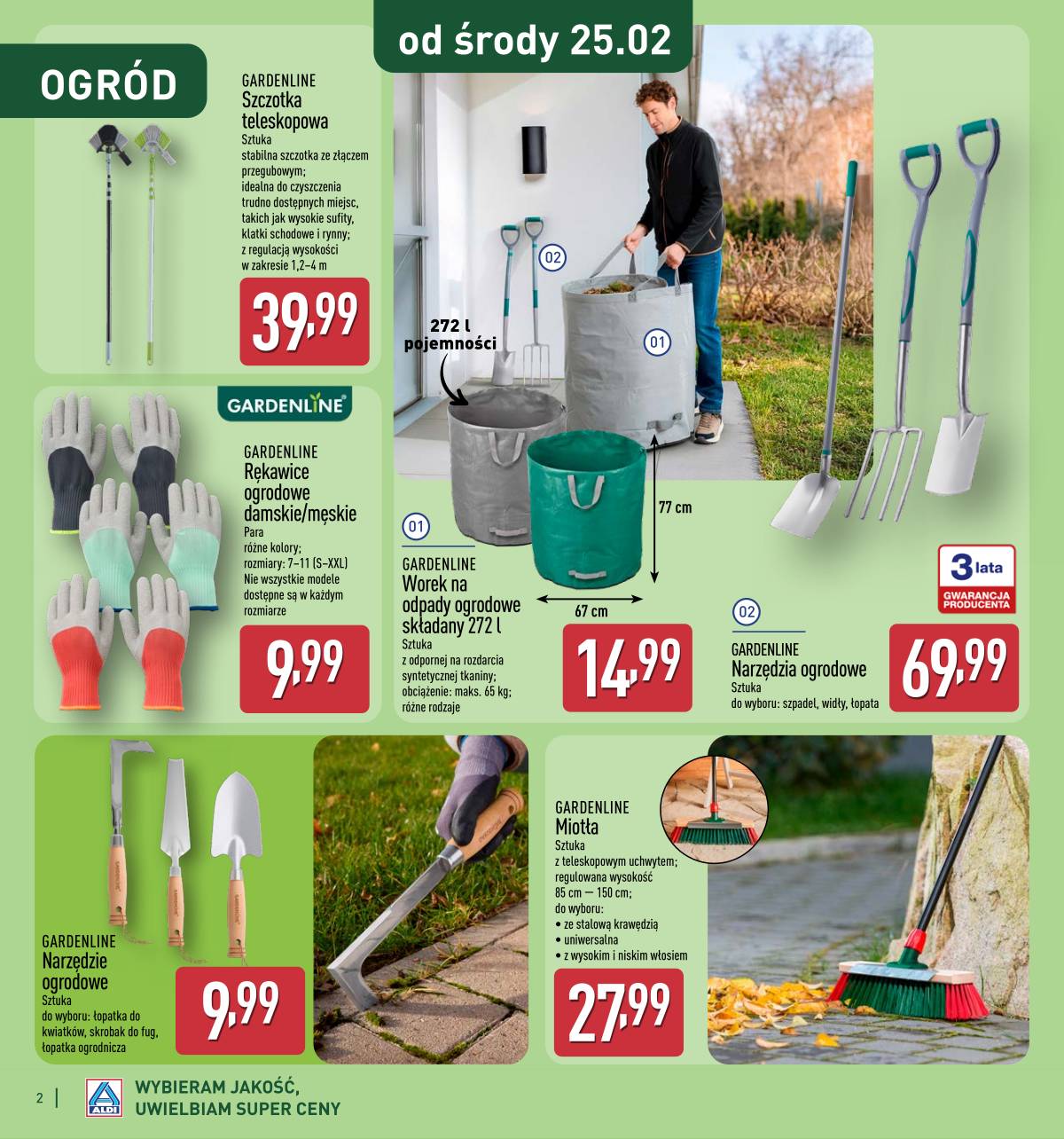 Aldi - Katalog ogrodowy 2 puslapis