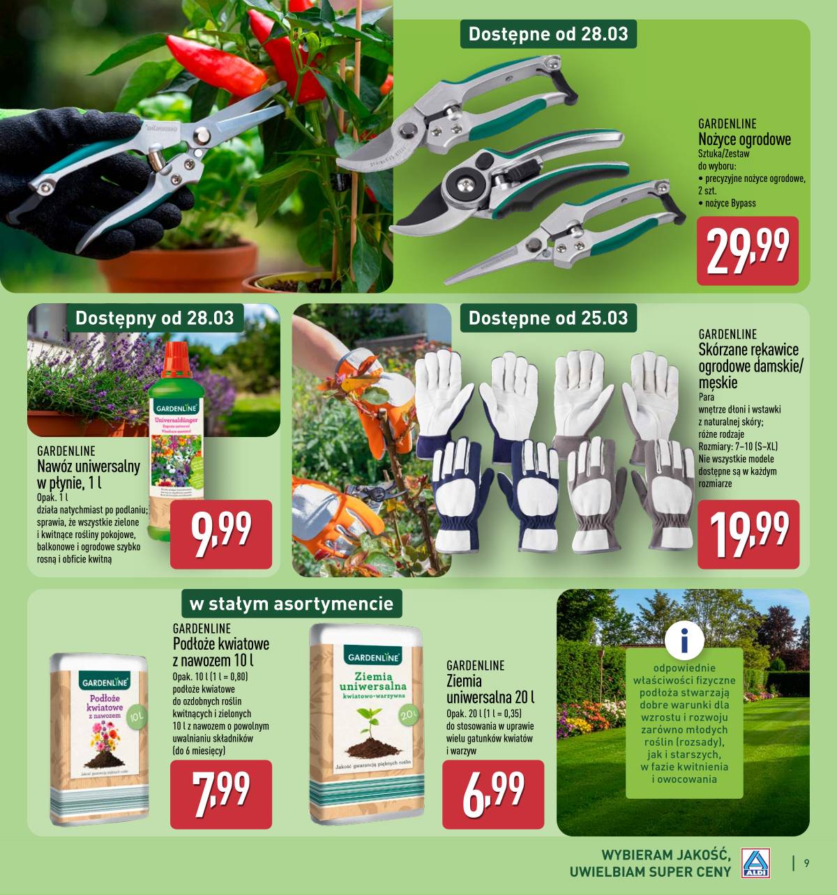 Aldi - Katalog ogrodowy 9 puslapis