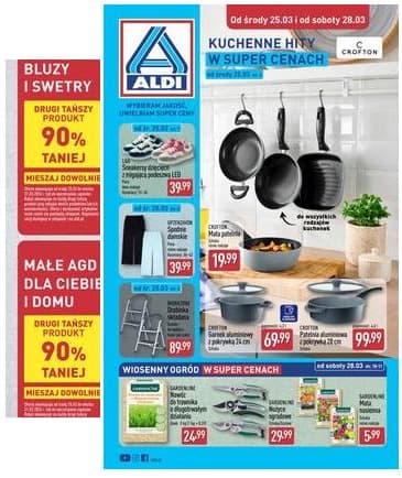 Aldi - Artykuły przemysłowe i tekstylia 2026-03-25 – 2026-03-28