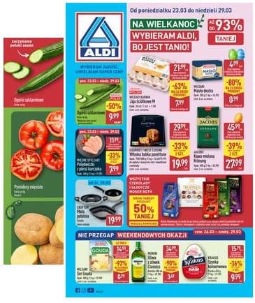 Aldi - Pełna oferta 2026-03-23 – 2026-03-29