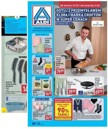 Aldi - Artykuły przemysłowe i tekstylia 2026-03-31 – 2026-04-02