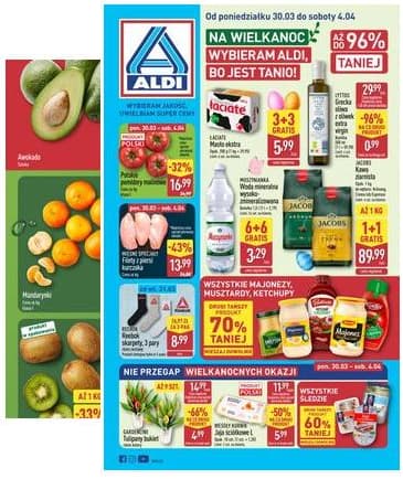 Aldi - Pełna oferta 2026-03-30 – 2026-04-04