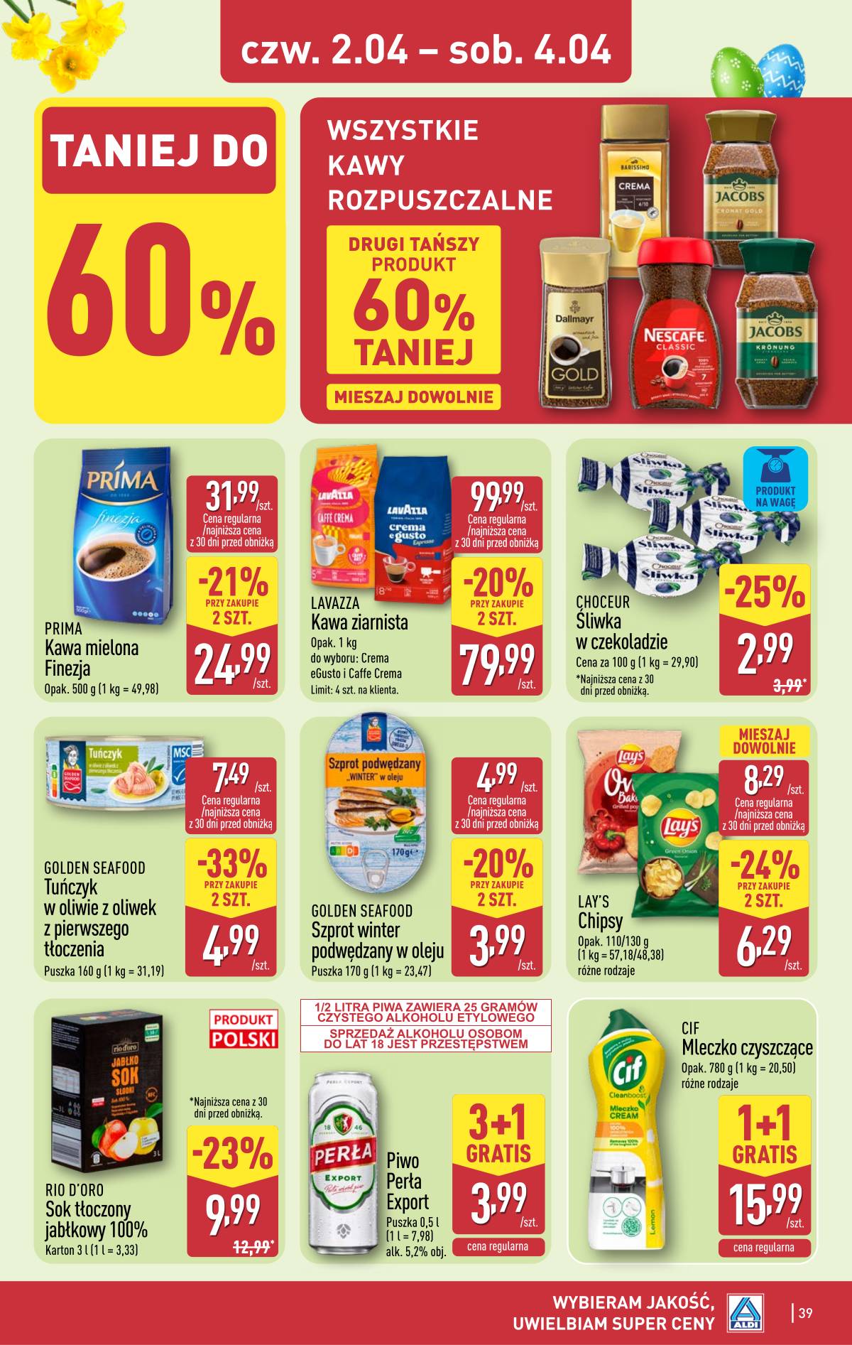 Aldi - Pełna oferta 39 puslapis