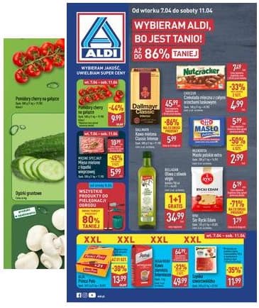 Aldi - Pełna oferta 2026-04-07 – 2026-04-11