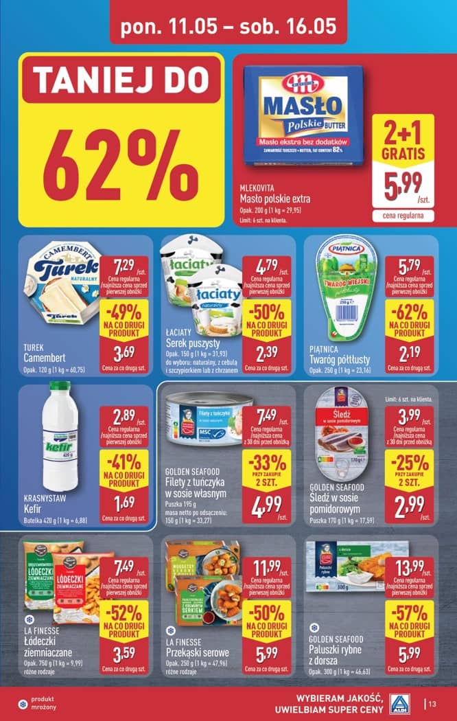 Aldi - Pełna oferta od poniedziałku 11.05 do soboty 16.05 13 puslapis