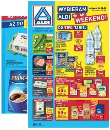 Aldi - Oferta weekendowa od czwartku 14.05 do soboty 16.05 2026-05-14 – 2026-05-16