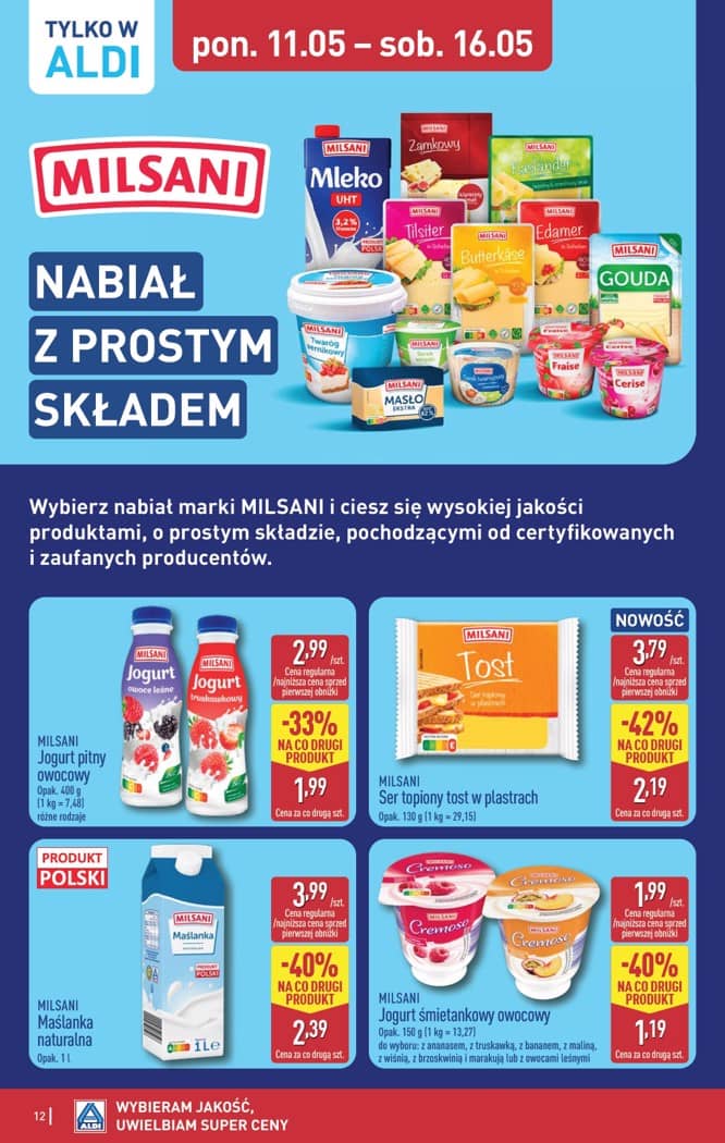 Aldi - Oferta weekendowa od czwartku 14.05 do soboty 16.05 12 puslapis