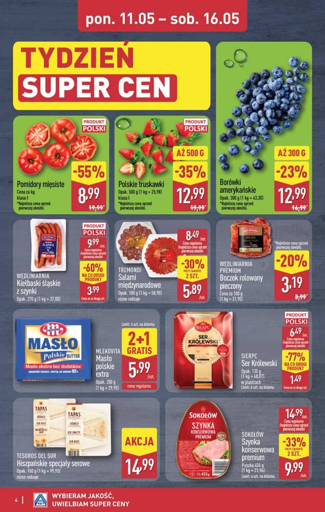 Aldi - Oferta weekendowa od czwartku 14.05 do soboty 16.05 4 puslapis