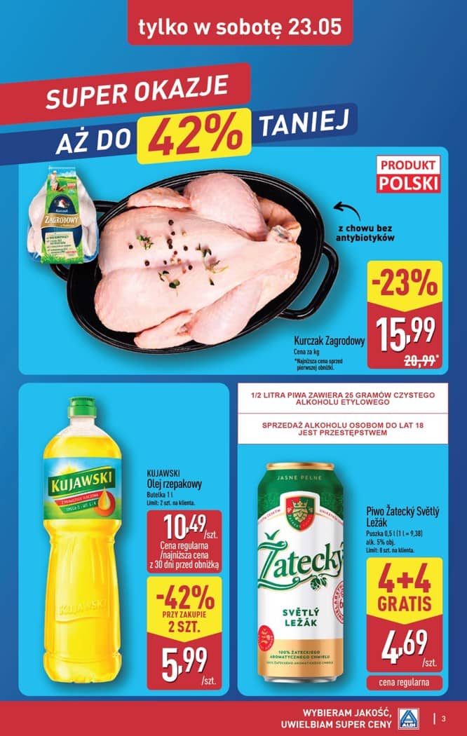 Aldi - Oferta weekendowa od czwartku 21.05 do soboty 23.05 3 puslapis