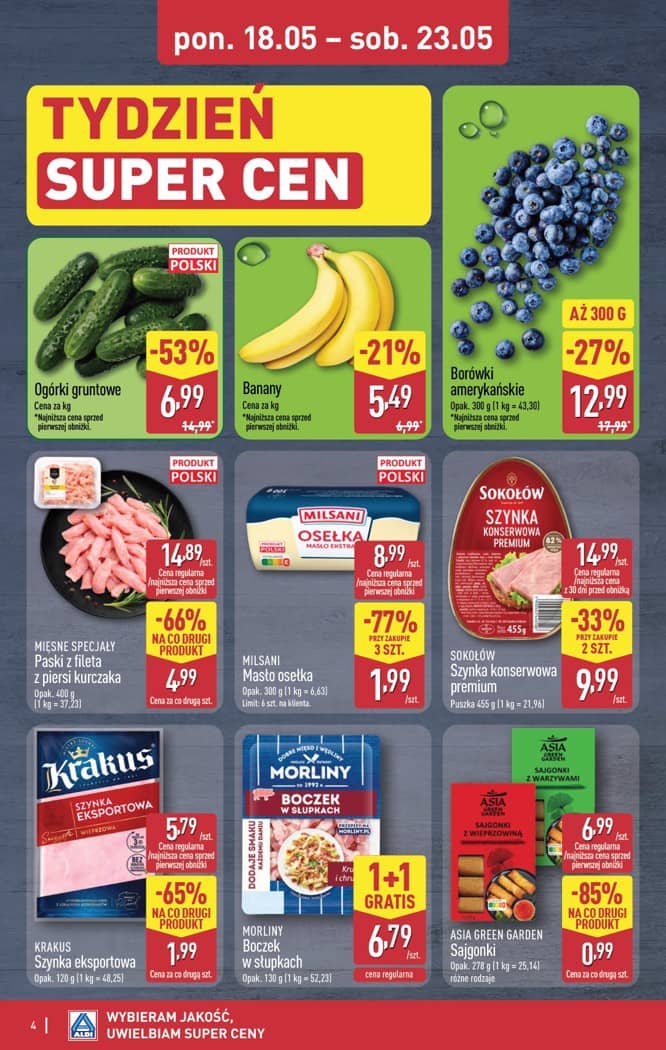 Aldi - Oferta weekendowa od czwartku 21.05 do soboty 23.05 4 puslapis