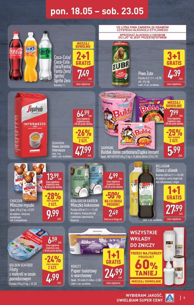 Aldi - Oferta weekendowa od czwartku 21.05 do soboty 23.05 5 puslapis
