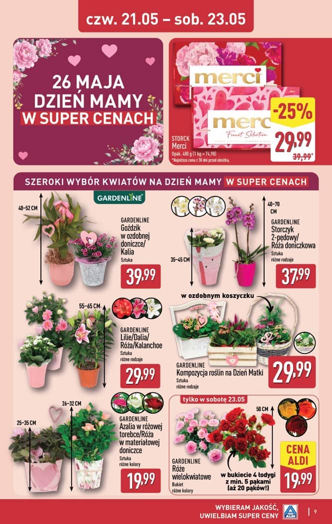 Aldi - Oferta weekendowa od czwartku 21.05 do soboty 23.05 9 puslapis