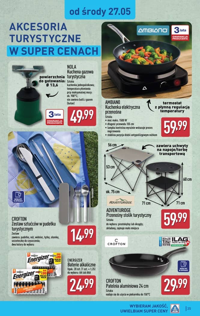 Aldi - Pełna oferta od poniedziałku 25.05 do soboty 30.05 25 puslapis